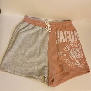 Zoe+Liv Women's Jaguar Color Block Graphic shorts